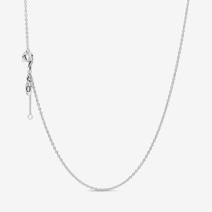 Chain Necklaces Pandora Classiche Cable Argent | 1863725-XK