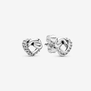 Clous d'Oreilles Pandora Knotted Hearts Pandora Us | 3786049-ZO