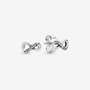 Clous d'Oreilles Pandora Sparkling Infinitys Argent | 4276501-VJ