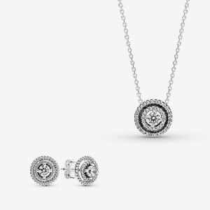 Collier Et Boucles D'oreilles Ensembles Pandora Argent | 6014958-IN