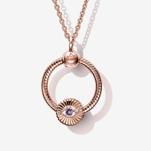 Pendant Necklaces Pandora Rose Doré | 8124630-MI