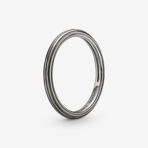 Stackable Rings Pandora ME Ruthenium Plated | 3091874-AJ