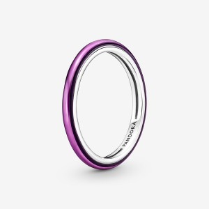 Stackable Rings Pandora ME Shocking Purple Argent | 3280759-SO