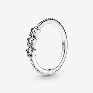 Statement Rings Pandora Celestial Stars Argent | 6490813-UO