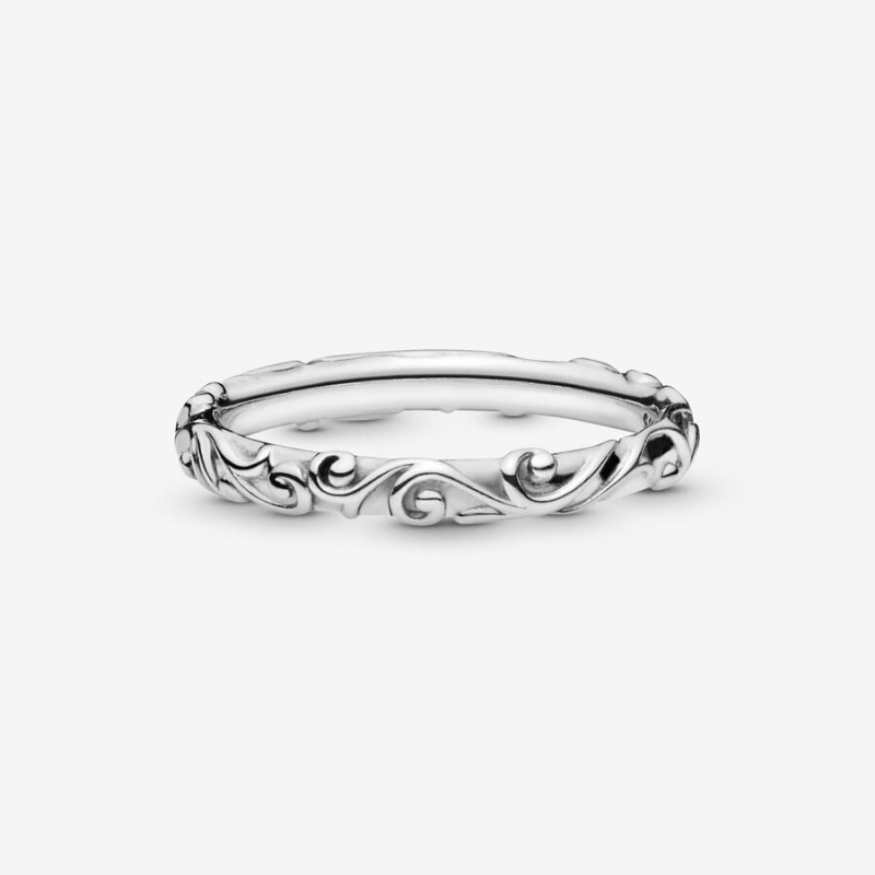 Band Rings Pandora Regal Argent | 0648321-KX