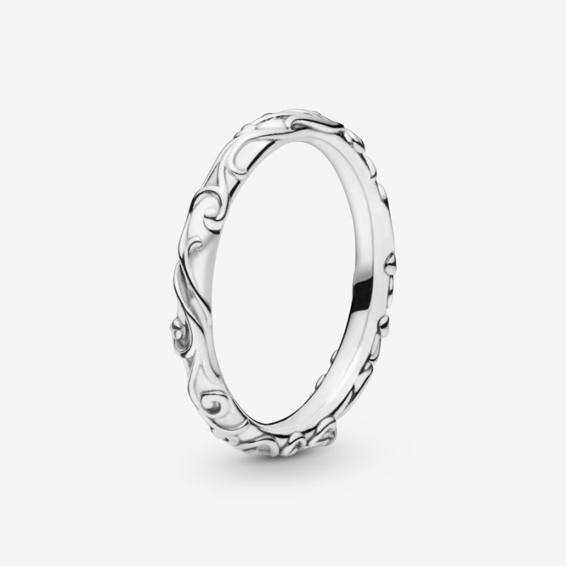 Band Rings Pandora Regal Argent | 0648321-KX