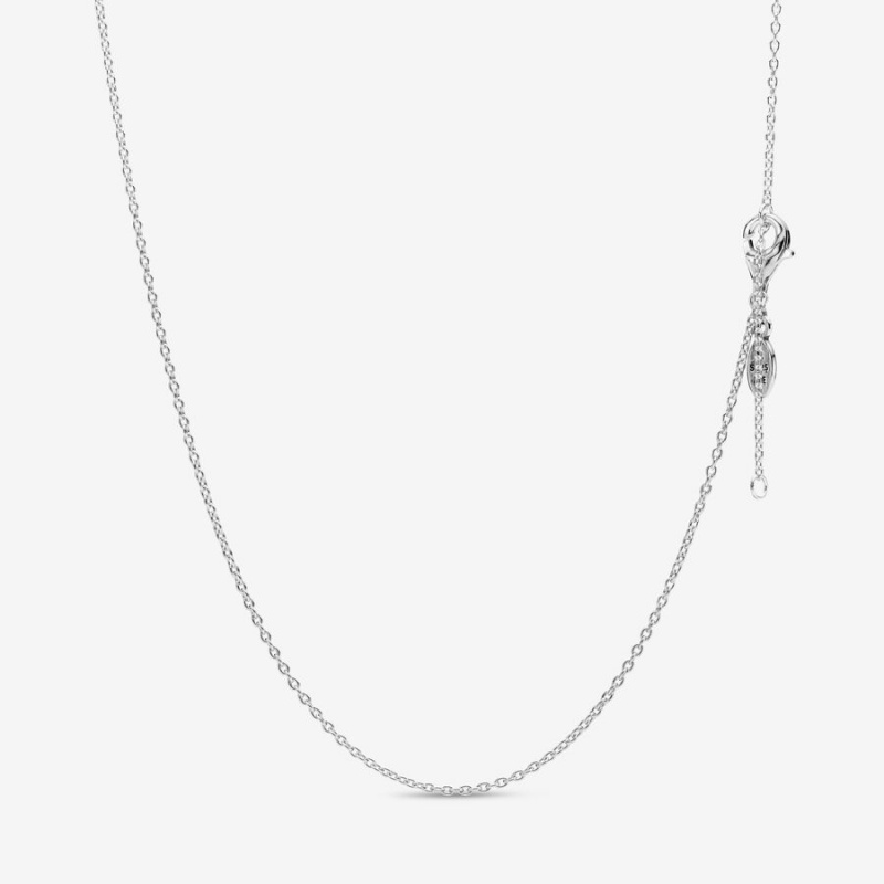 Chain Necklaces Pandora Classiche Cable Argent | 1863725-XK