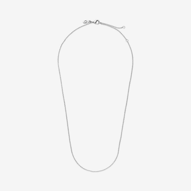 Chain Necklaces Pandora Classiche Cable Argent | 1863725-XK