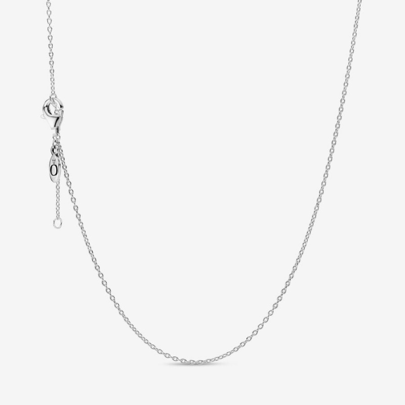 Chain Necklaces Pandora Classiche Cable Argent | 1863725-XK