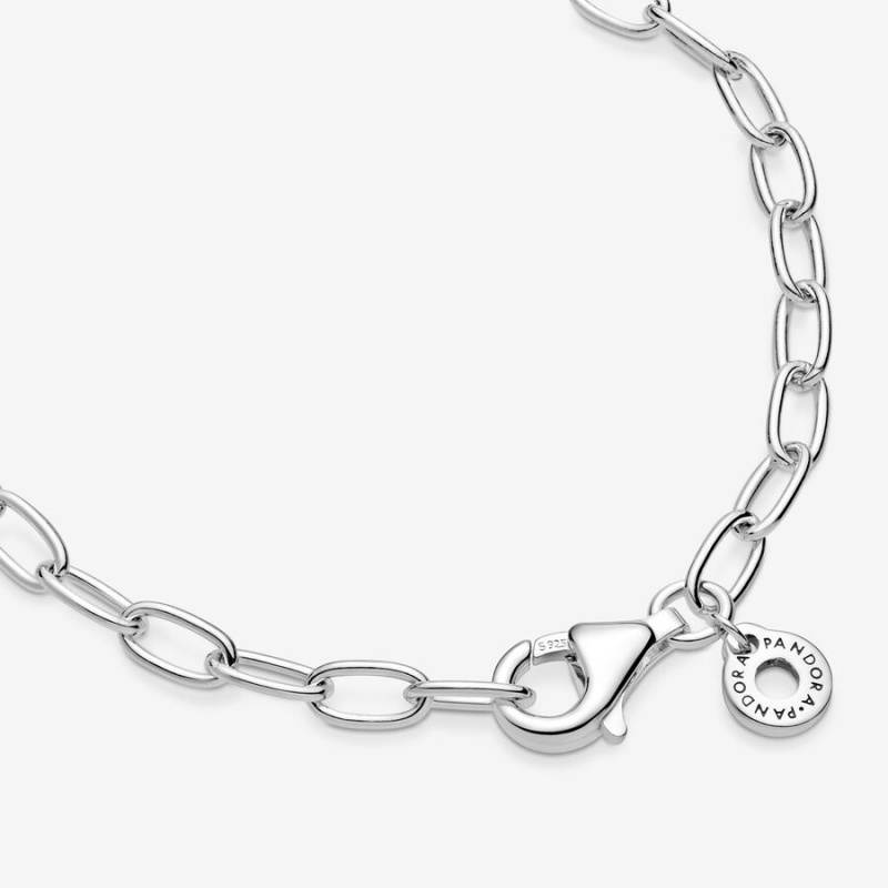 Chain Necklaces Pandora Link Argent | 6903571-AR