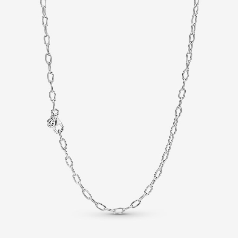 Chain Necklaces Pandora Link Argent | 6903571-AR