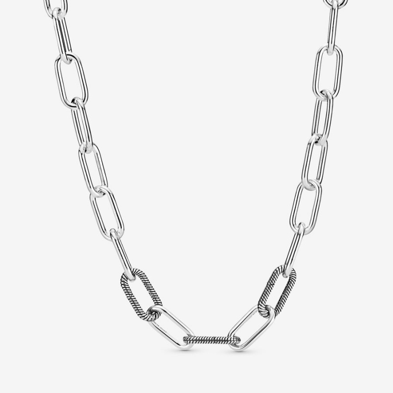 Chain Necklaces Pandora ME Link Argent | 4712659-PU