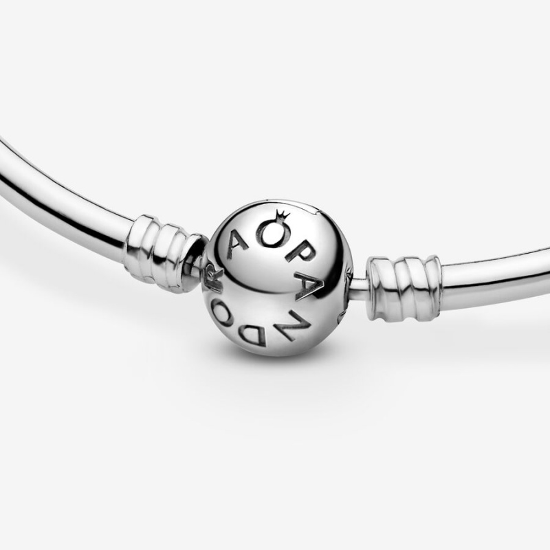 Charm Bracelets Pandora Moments Bangle Argent | 3240957-HQ