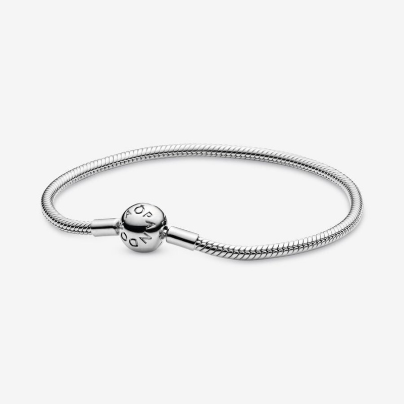 Charm Bracelets Pandora Moments Snake Argent | 8251904-IQ