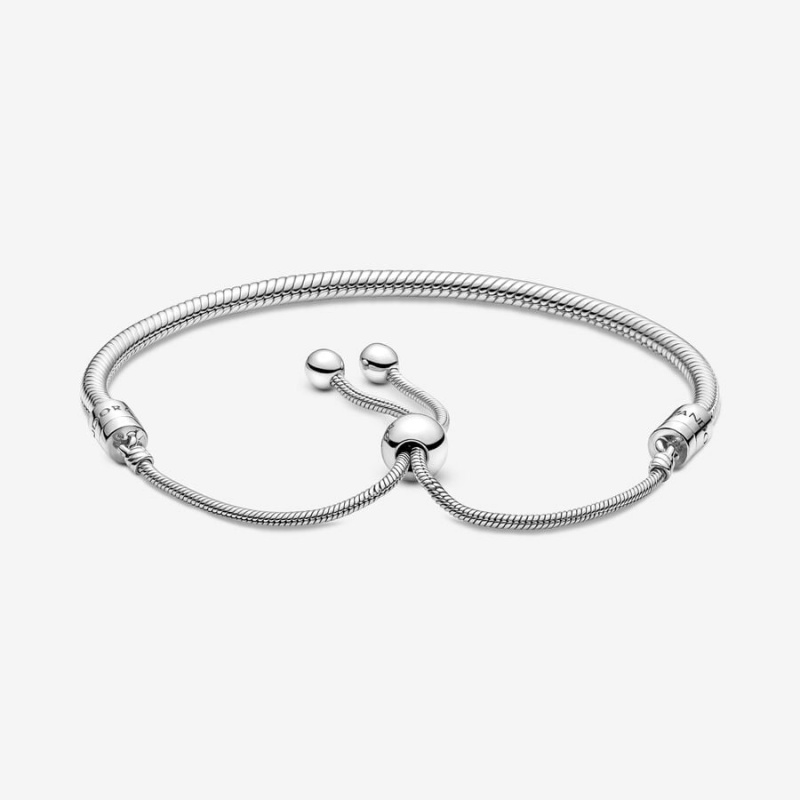 Charm Bracelets Pandora Moments Snake Slider Argent | 0865741-SA