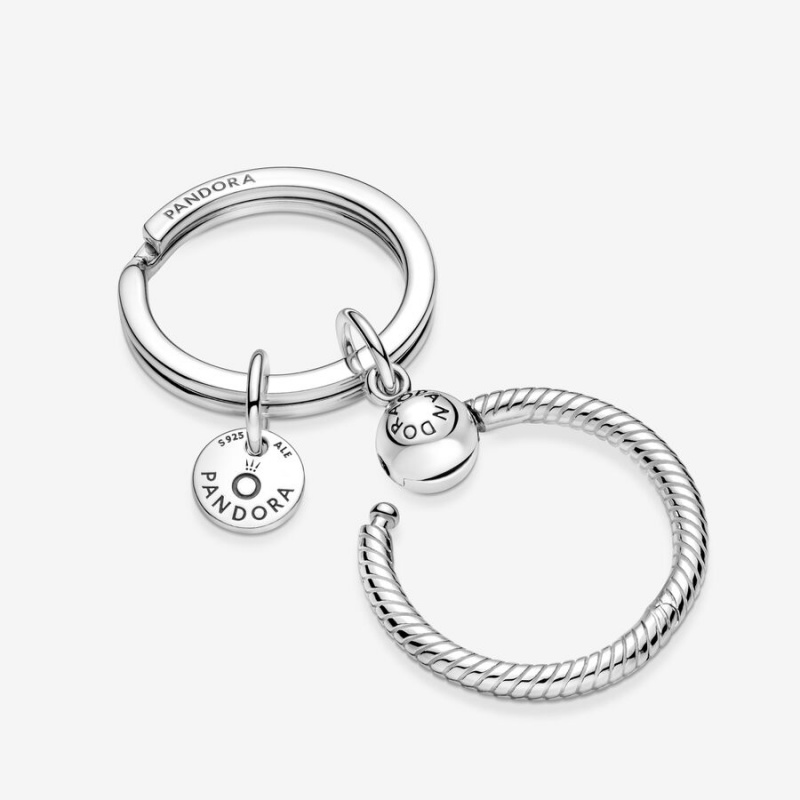 Charm Holders Pandora Argent | 4570839-UQ