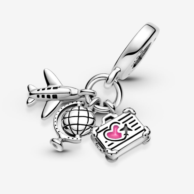 Charm Holders Pandora Argent | 9327861-PZ