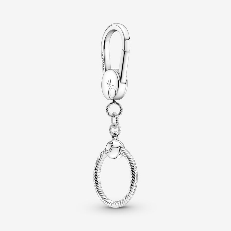 Charm Holders Pandora Moments Small Bag Argent | 3974806-AL