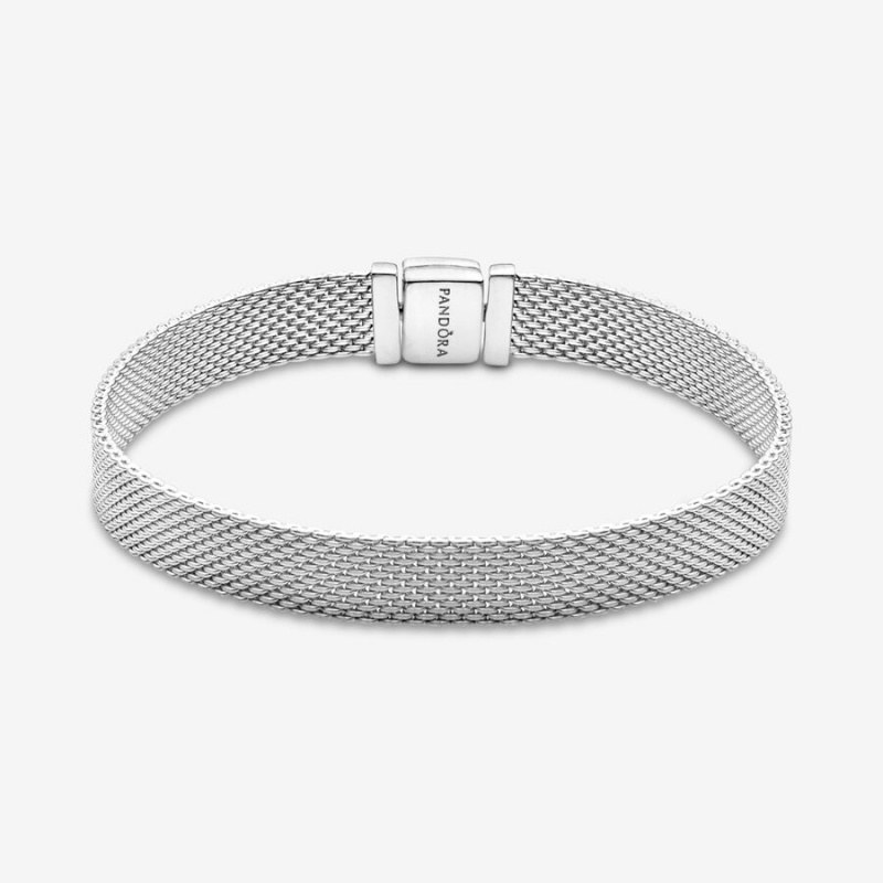 Charm Holders Pandora Reflexions™ Mesh Argent | 1083527-ML