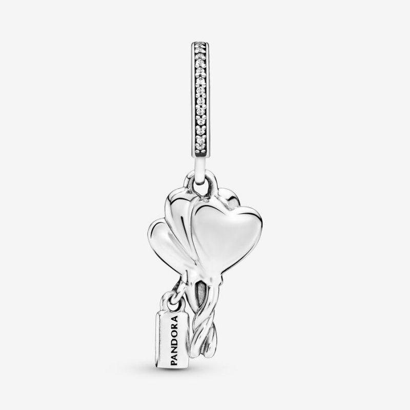 Dangle Charms Pandora Happy Bday Balloon Dangle Birthday Jewelry | 2137450-MF