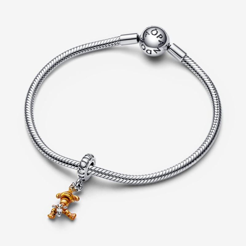 Dangle Charms Pandora Winnie the Pooh Tigger Dangle Argent | 6517982-DC