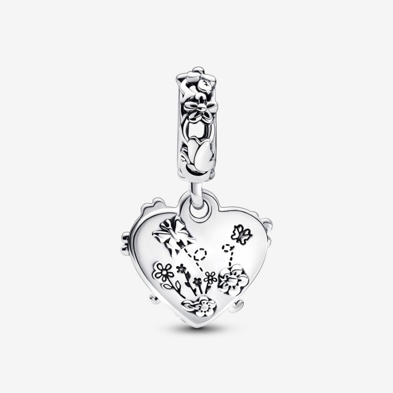 Dangle Charms Pandora Winnie the Pooh & Piglet Double Dangle Argent | 8317962-EP