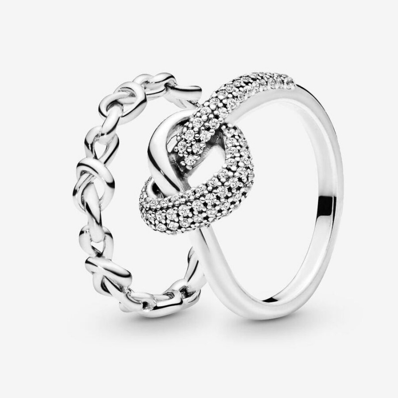 Ensembles De Bagues Pandora Argent | 3610759-NJ