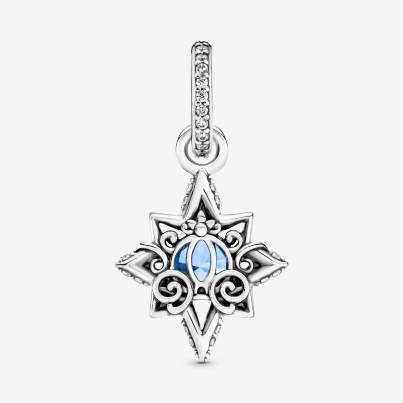 Pendentifs Pandora Cinderella Blue Star Argent | 8543602-YB