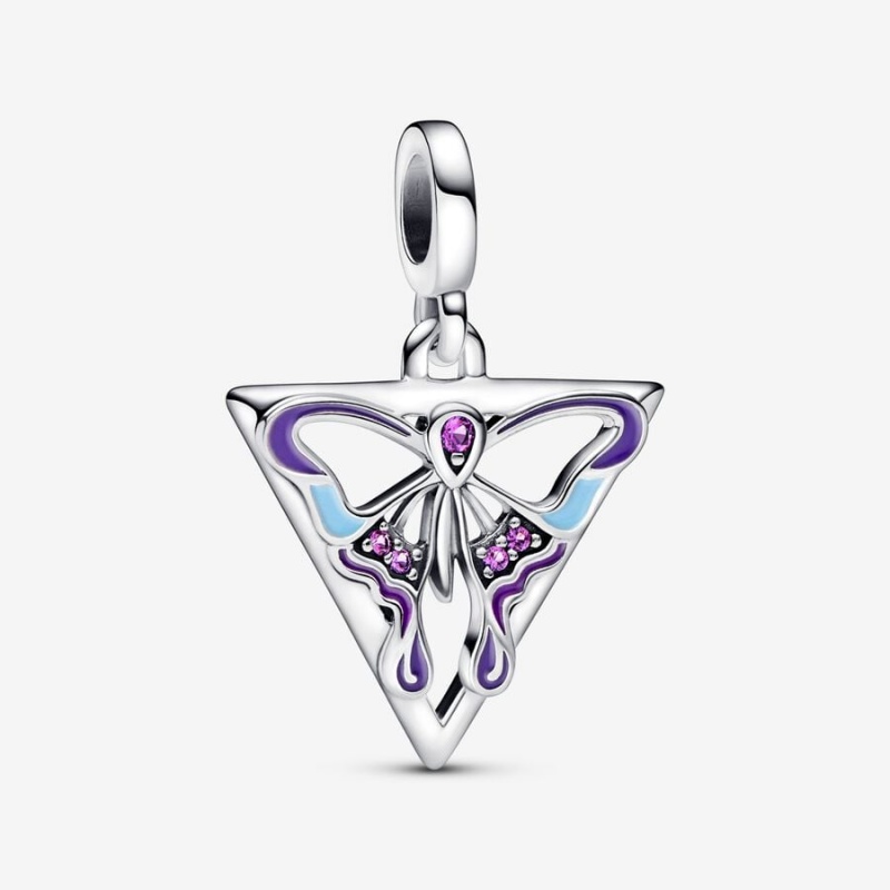 Pendentifs Pandora ME Butterfly Medallion Argent | 4230579-ZY