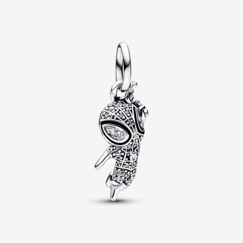 Pendentifs Pandora Marvel Spider-Man Pavé Argent | 9680247-UH