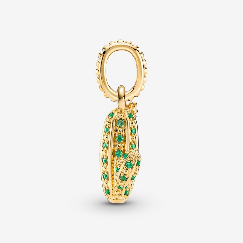 Pendentifs Pandora Sparkling Desert Cactus Doré | 5470369-MO