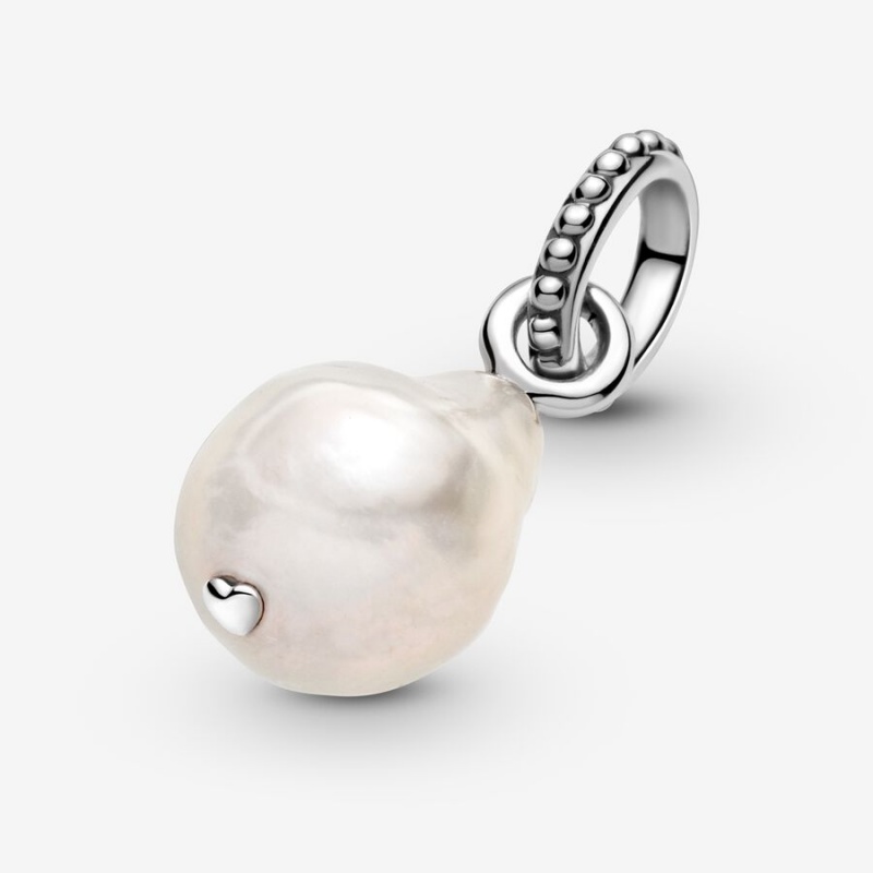 Pendentifs Pandora Treated Freshwater Cultured Baroque Pearl Argent | 3794201-KO