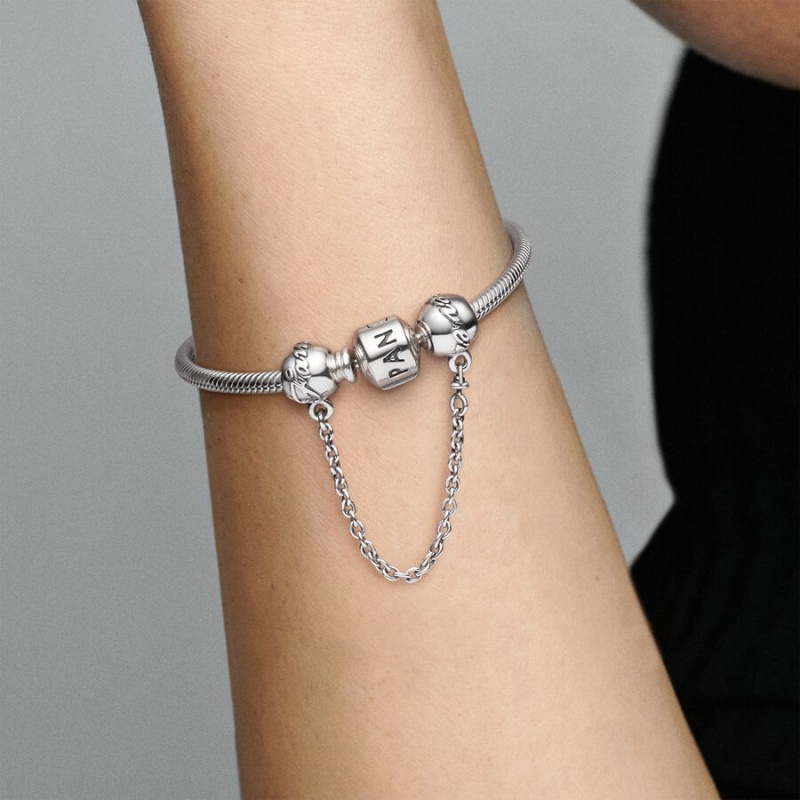 Safety Chains Pandora Family Forever Sécurité Argent | 4702831-YJ