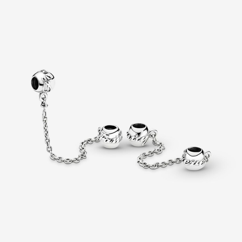 Safety Chains Pandora Family Forever Sécurité Argent | 4702831-YJ