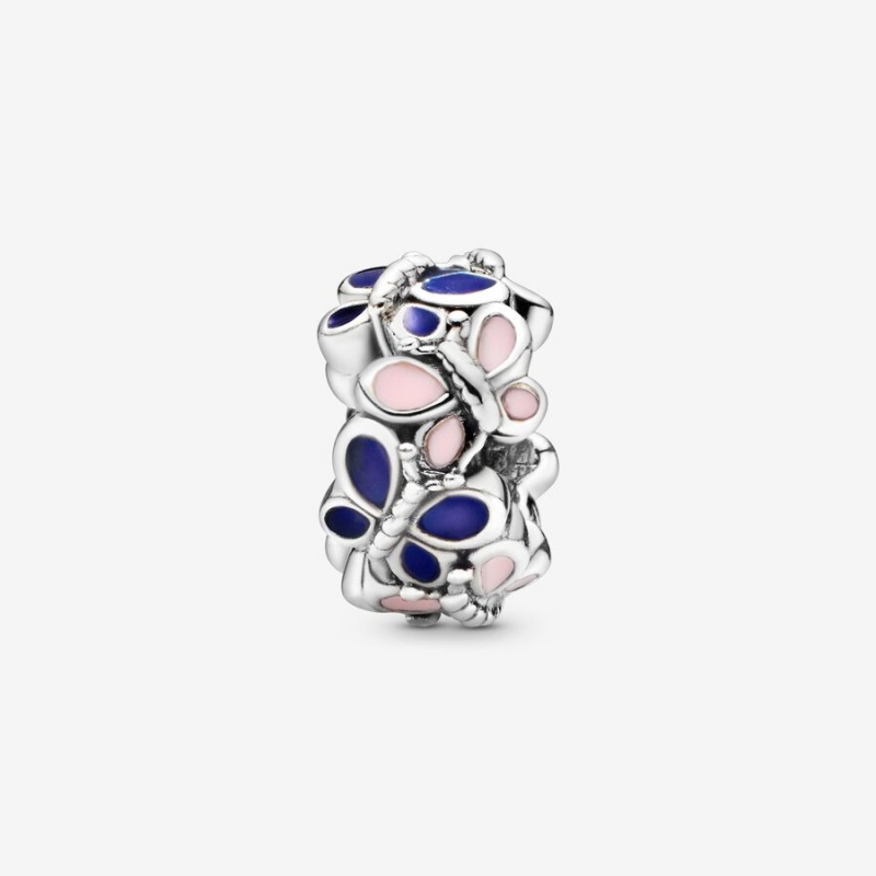 Spacer Charms Pandora Butterflies Spacer Argent | 2659084-BM