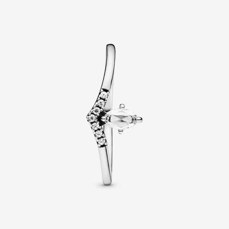 Stackable Rings Pandora Classiche Wishbone Argent | 8234079-JD