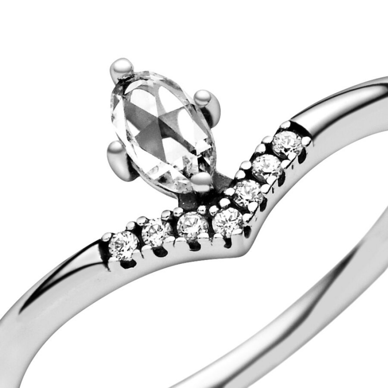 Stackable Rings Pandora Classiche Wishbone Argent | 8234079-JD