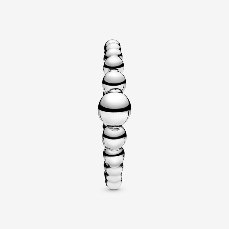 Stackable Rings Pandora String of Beads Argent | 3821965-GC