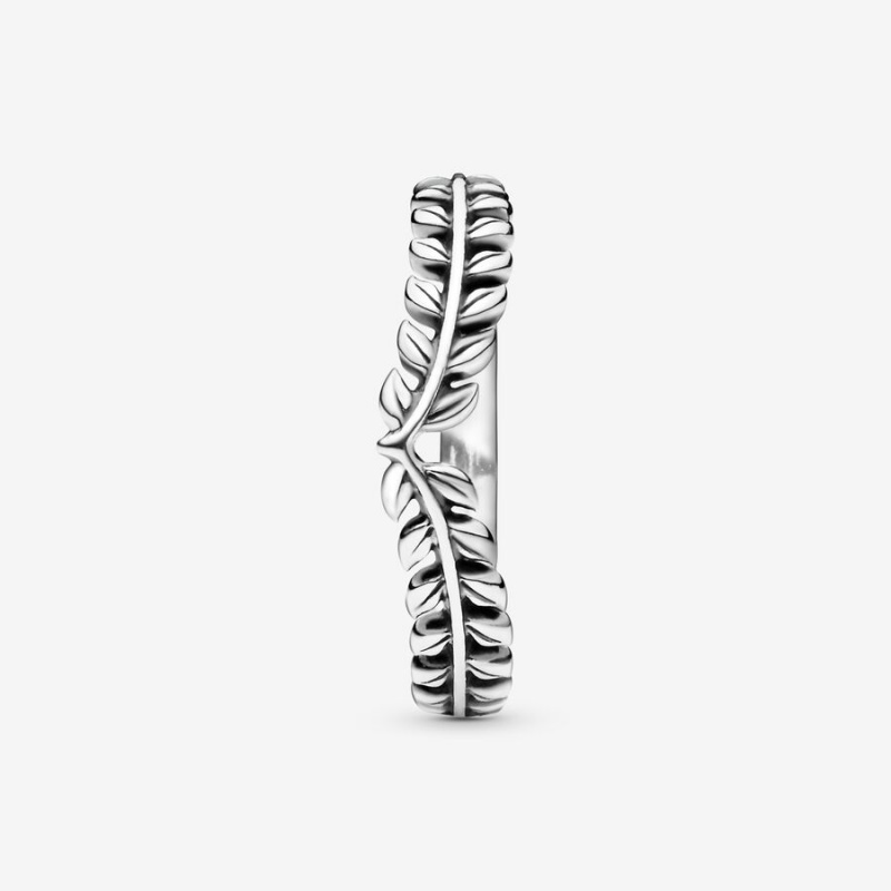 Stackable Rings Pandora Wheat Grains Wishbone Argent | 3217089-IK