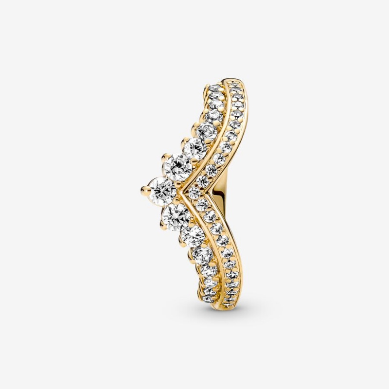 Statement Rings Pandora Timeless Wish Tiara Doré | 8952376-RT