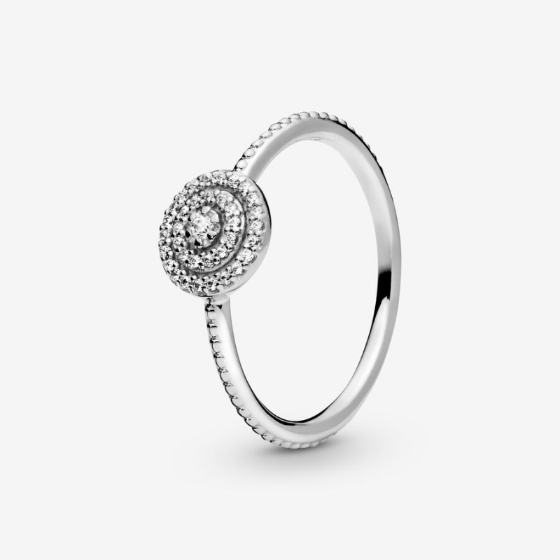 Statement Rings Pandora Élégant Sparkle Argent | 6801954-JP